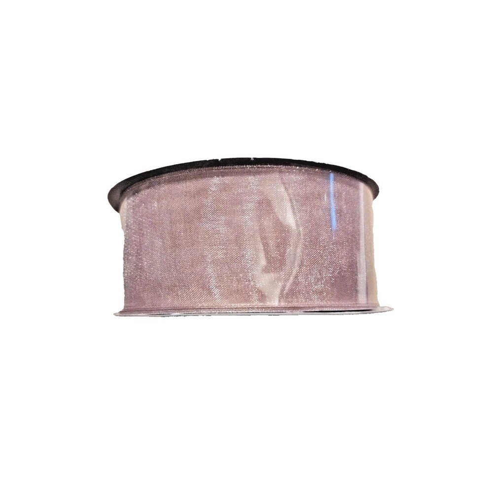 Park Lane Special Occasion Sheer Organza Ribbon, Mauve, 1.5" x 10 yds NEW